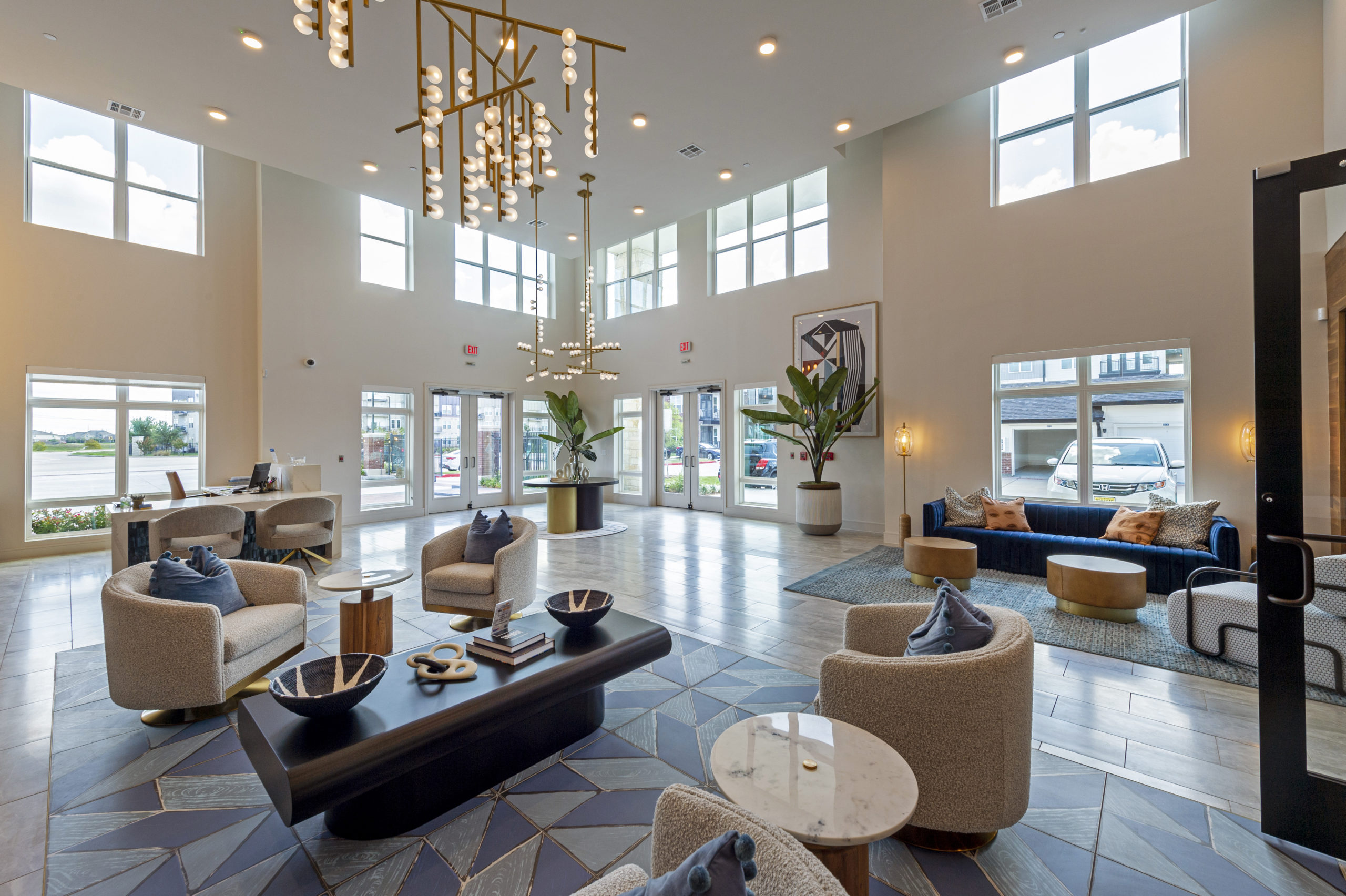 Leasing office at The Waterview in Richmond, Texas